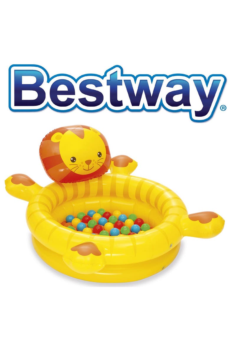 Up, In & Over Lion Ball Pit, Alternate, color, Multicolored