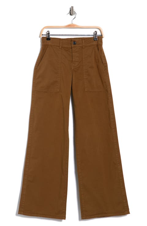 Cruiser Wide Leg Stretch Twill Pants