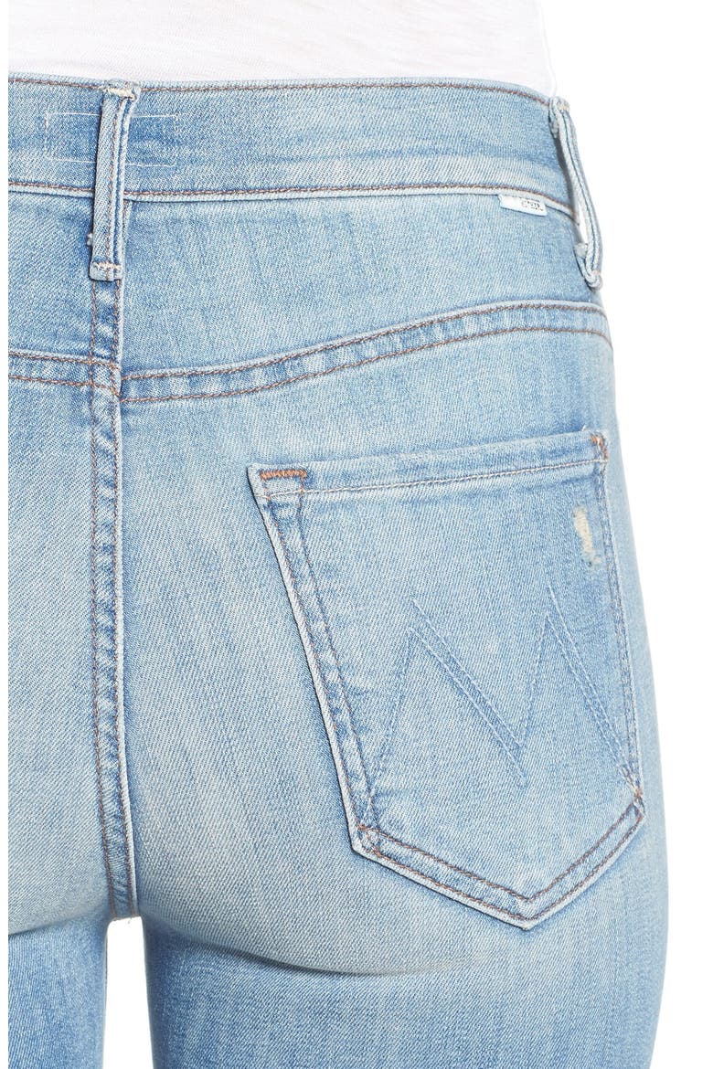 'The Insider' Crop Step Fray Jeans, Alternate, color, SHAKE WELL