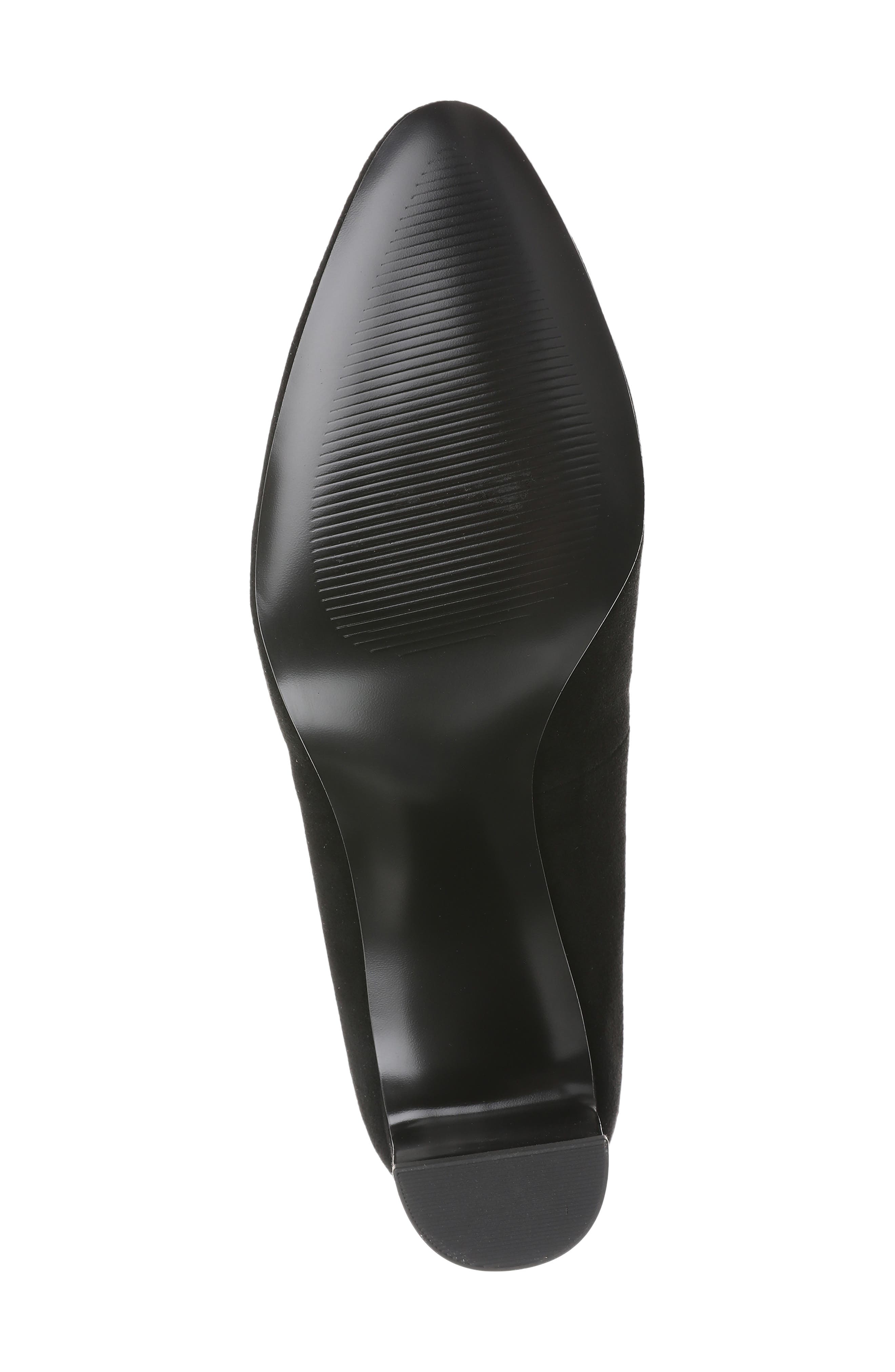 Nordstrom Greta Almond Toe Pump, Alternate, color, Black