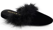 patricia green Party Feather Velvet Slipper