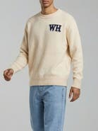 Walker & Hunt Crew Neck Logo Sweater