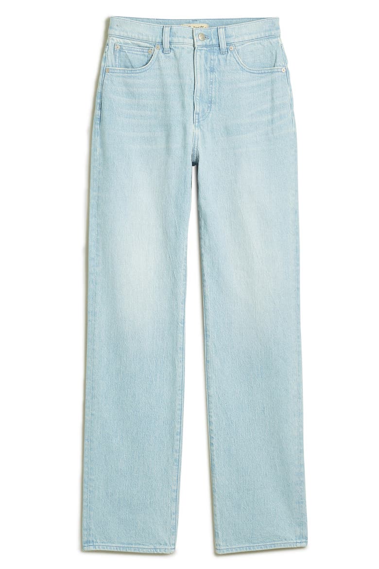 '90s Straight Leg Jeans, Alternate, color, WARD WASH