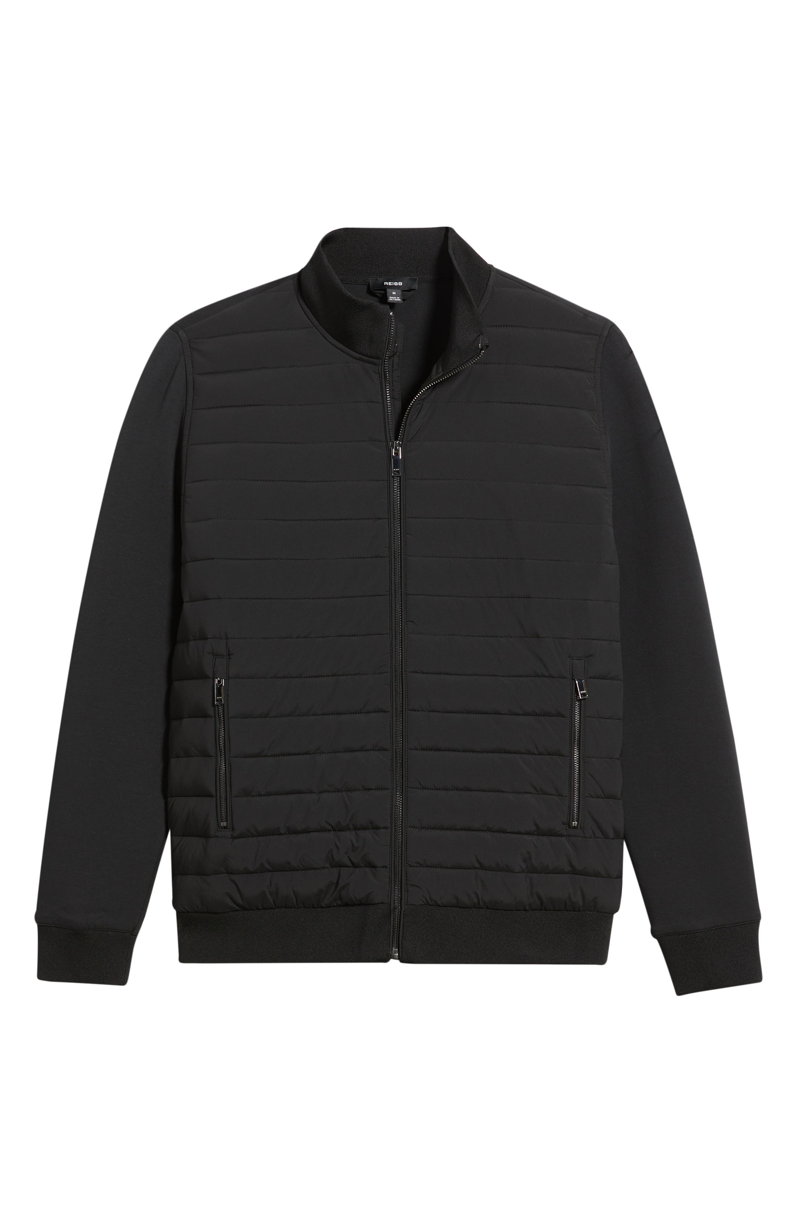 Мужские куртки Reiss Freddie Mixed Media Jacket — фото 6