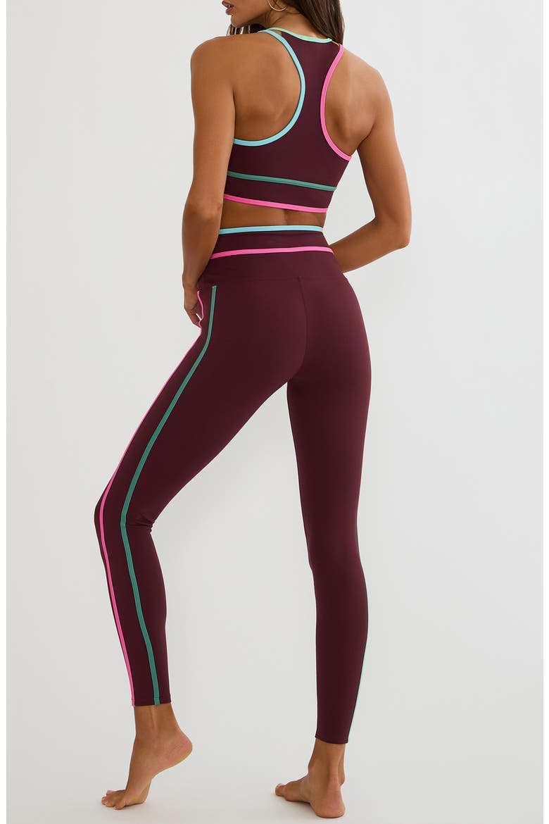 Anari Colorblocked Sports Bra, Alternate, color, RASPBERRY BLOOM COLORBLOCK