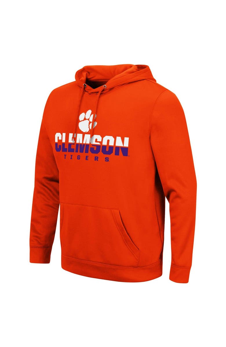 COLOSSEUM Men's Colosseum Orange Clemson Tigers Lantern Pullover Hoodie, Alternate, color, Orange