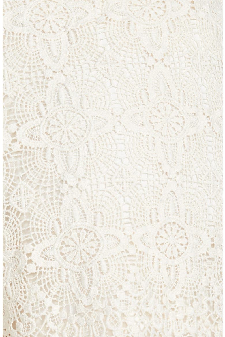 Floral Lace Shorts, Alternate, color, NATURAL
