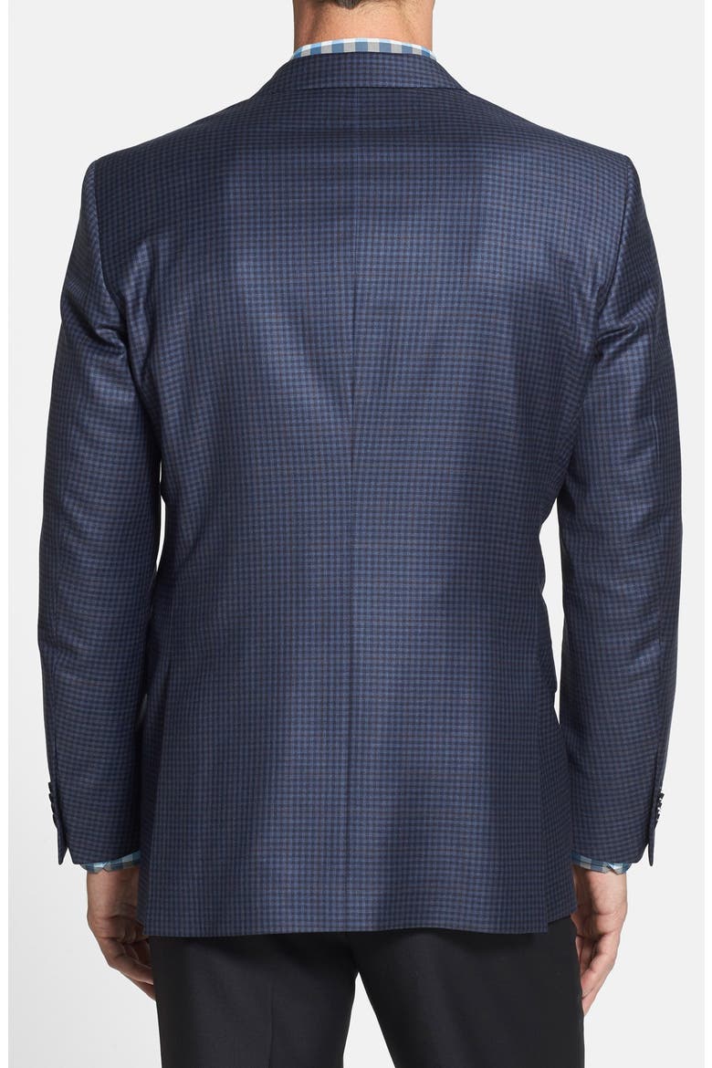 'Flynn' Classic Fit Check Sport Coat, Alternate, color, BLUE