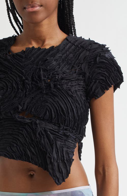 COLLINA STRADA COLLINA STRADA CHIRP ASYMMETRIC CROP TOP 