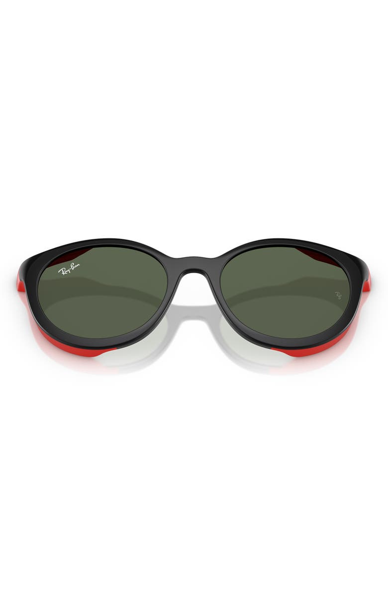 Ray-Ban Kids' 47mm Phantos Clip-On Frames, Main, color, Black/ Red