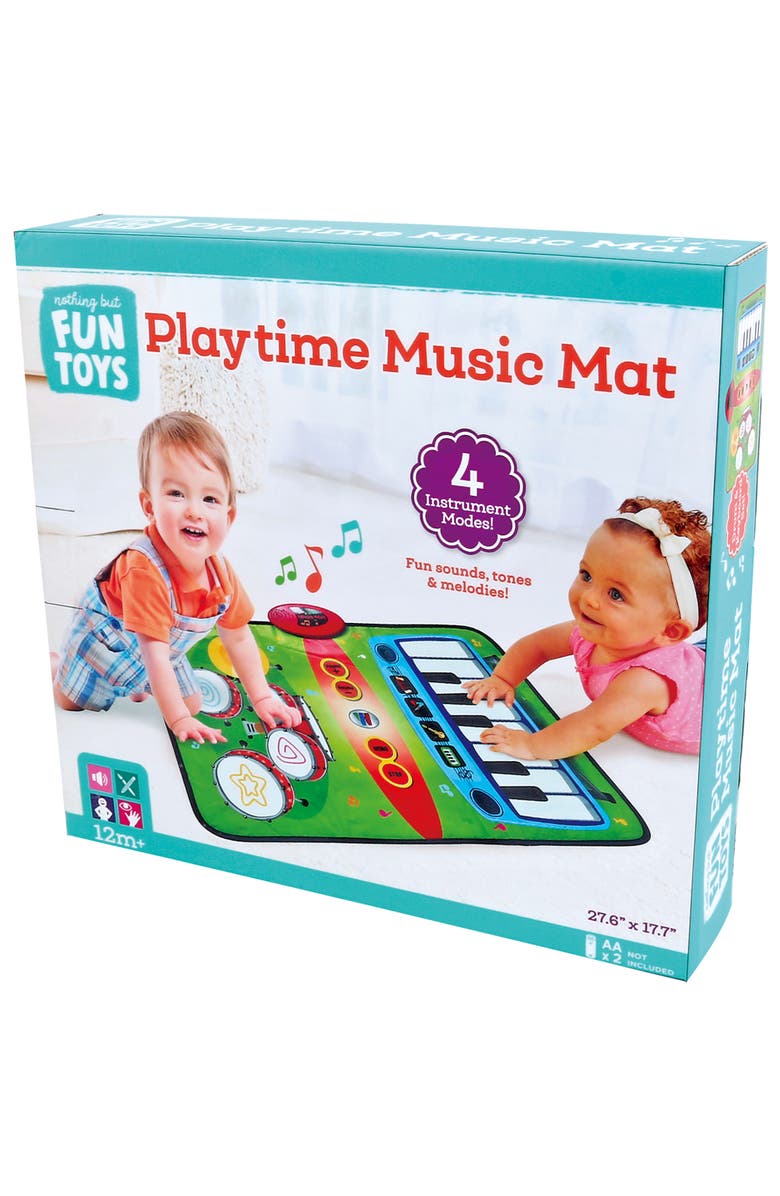 Nothing But Fun Toys Playtime Music Mat, 4 Instrument Modes, Alternate, color, 
