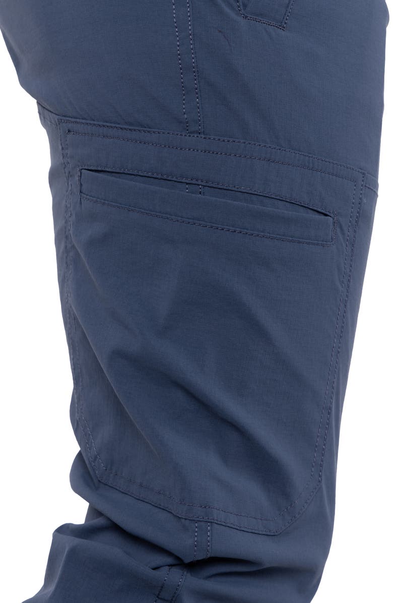 Spring + Mercer Slim Leg Cargo Pants, Alternate, color, Navy