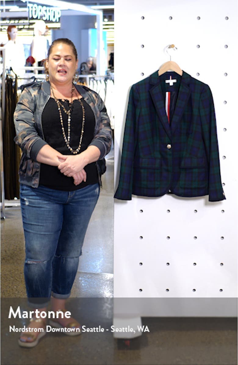 Black Watch Tartan Blazer, sales video thumbnail