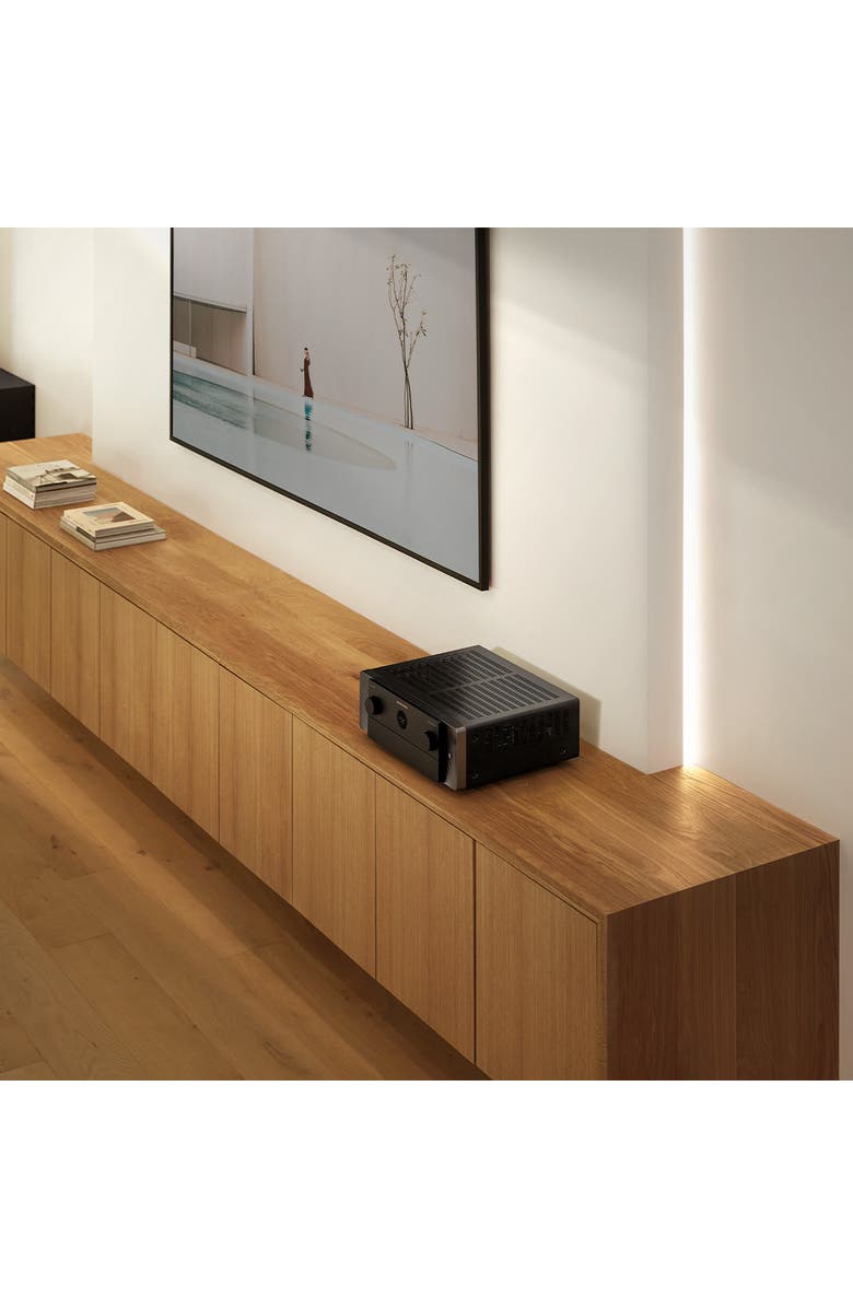 Marantz Cinema 50 9.4 Channel 8K Home Theater Receiver with Dolby Atmos, DTSX, and HEOS Built-In, Alternate, color, Black