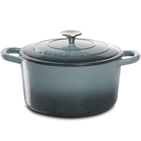 5 Quart Round Enameled Cast Iron Dutch Oven