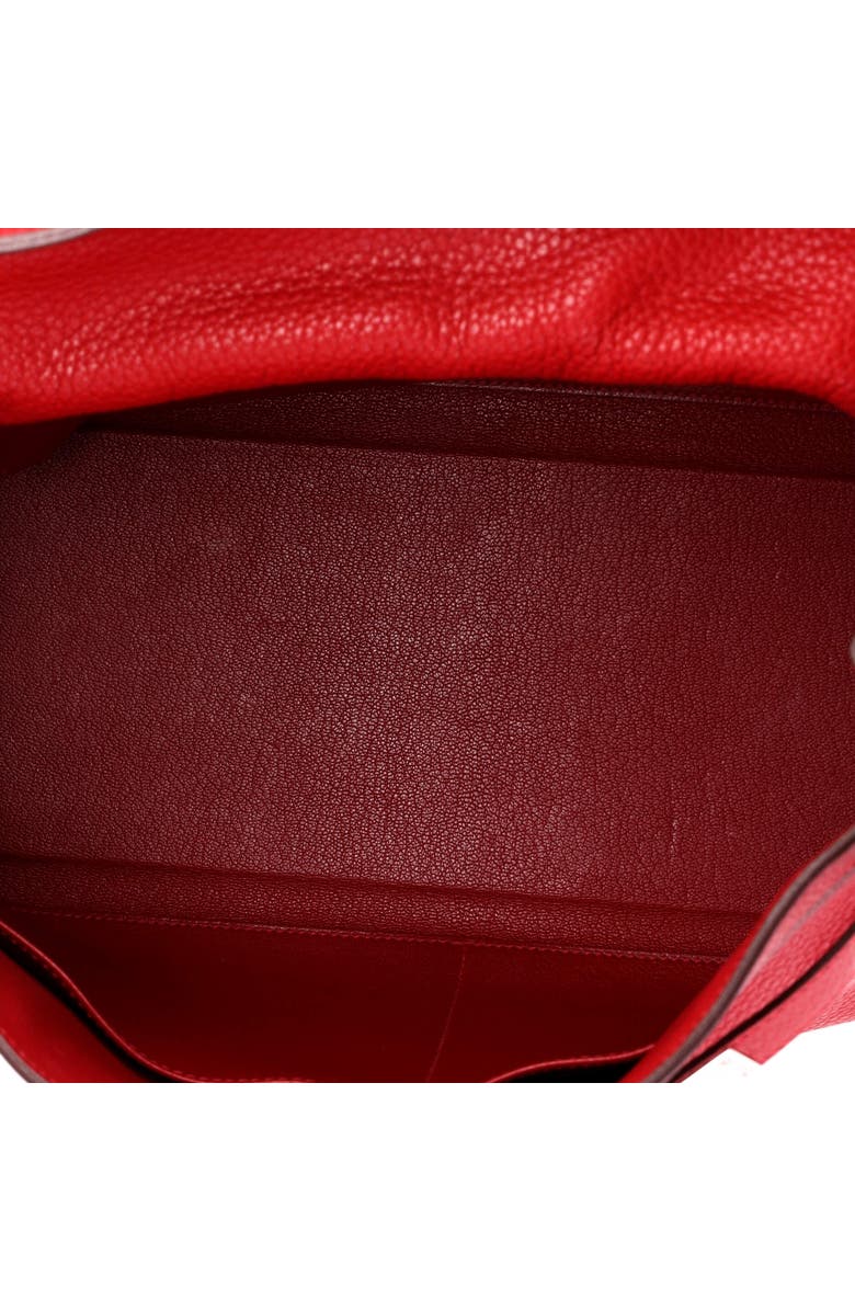 Pre-Owned Hermes Kelly Handbag Red Clemence with Palladium Hardware 35, Alternate, color, Rouge Casaque