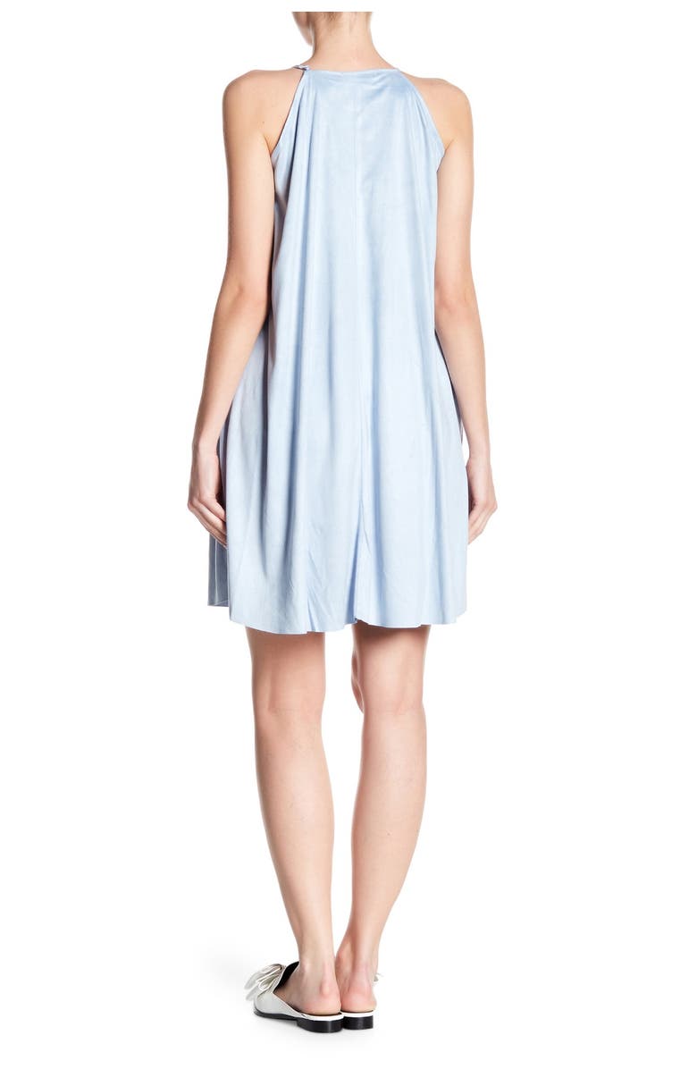 Bishop + Young Faux Suede Dress, Alternate, color, 