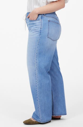 Airy Denim Drawstring Waist Low Slung Baggy Jeans