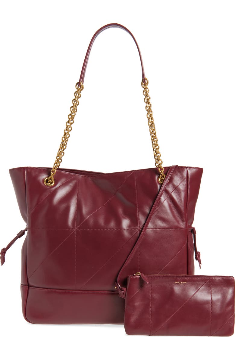 Saint Laurent Jamie 4.3 Patchwork Leather Shopper, Alternate, color,