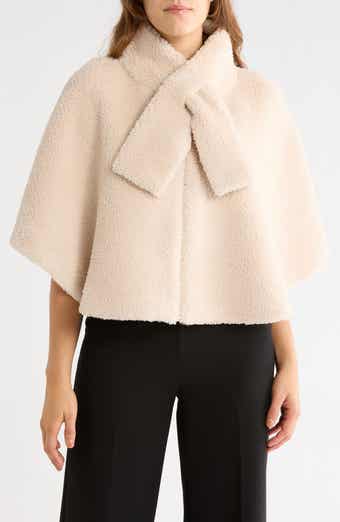 FAUX FUR CAPE