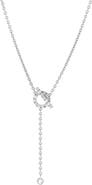 Pre-Owned Hermes Finesse Lariat Necklace 18K White Gold and Diamonds