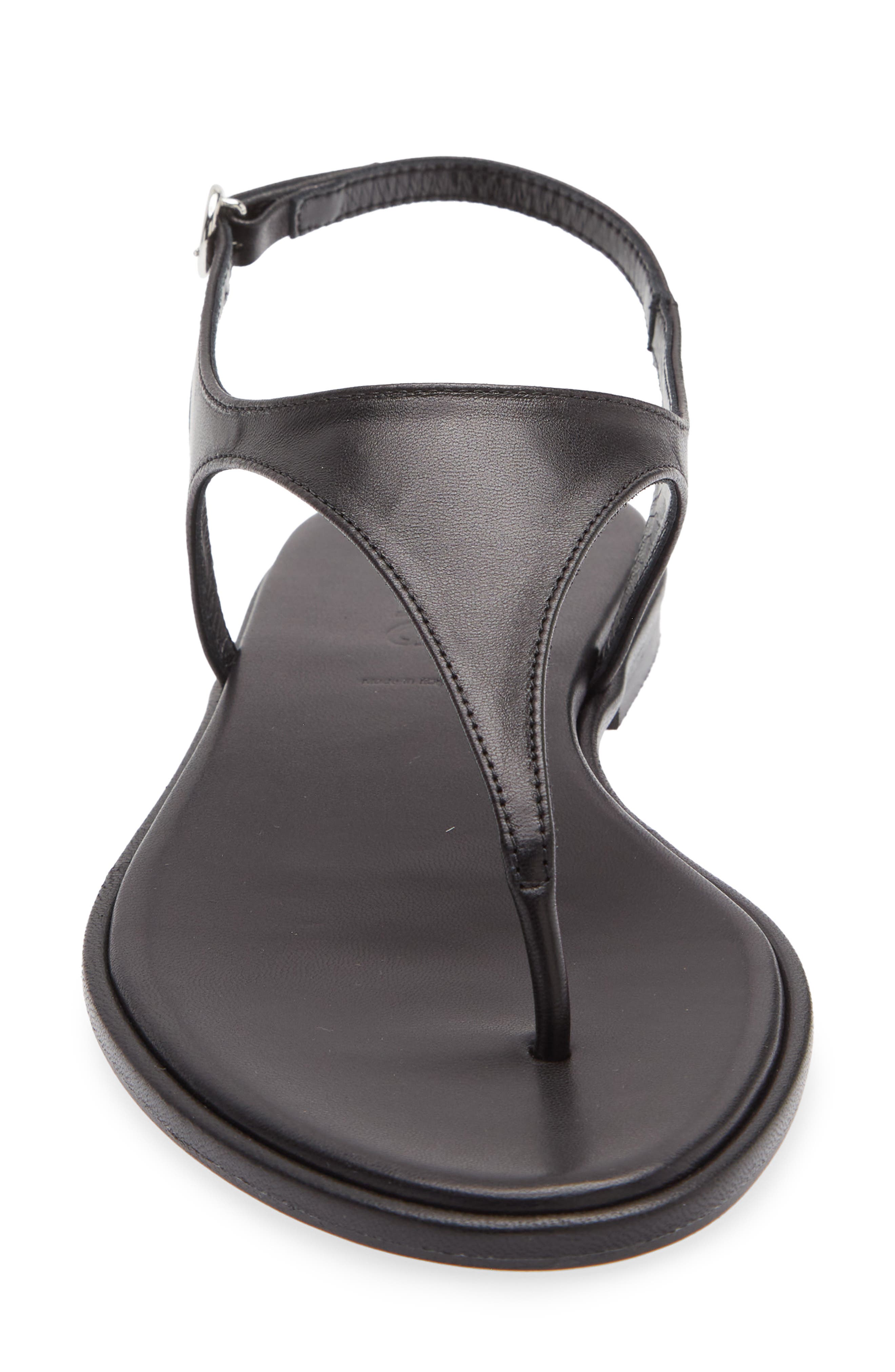 aeyde Raine Sandal, Alternate, color, Black
