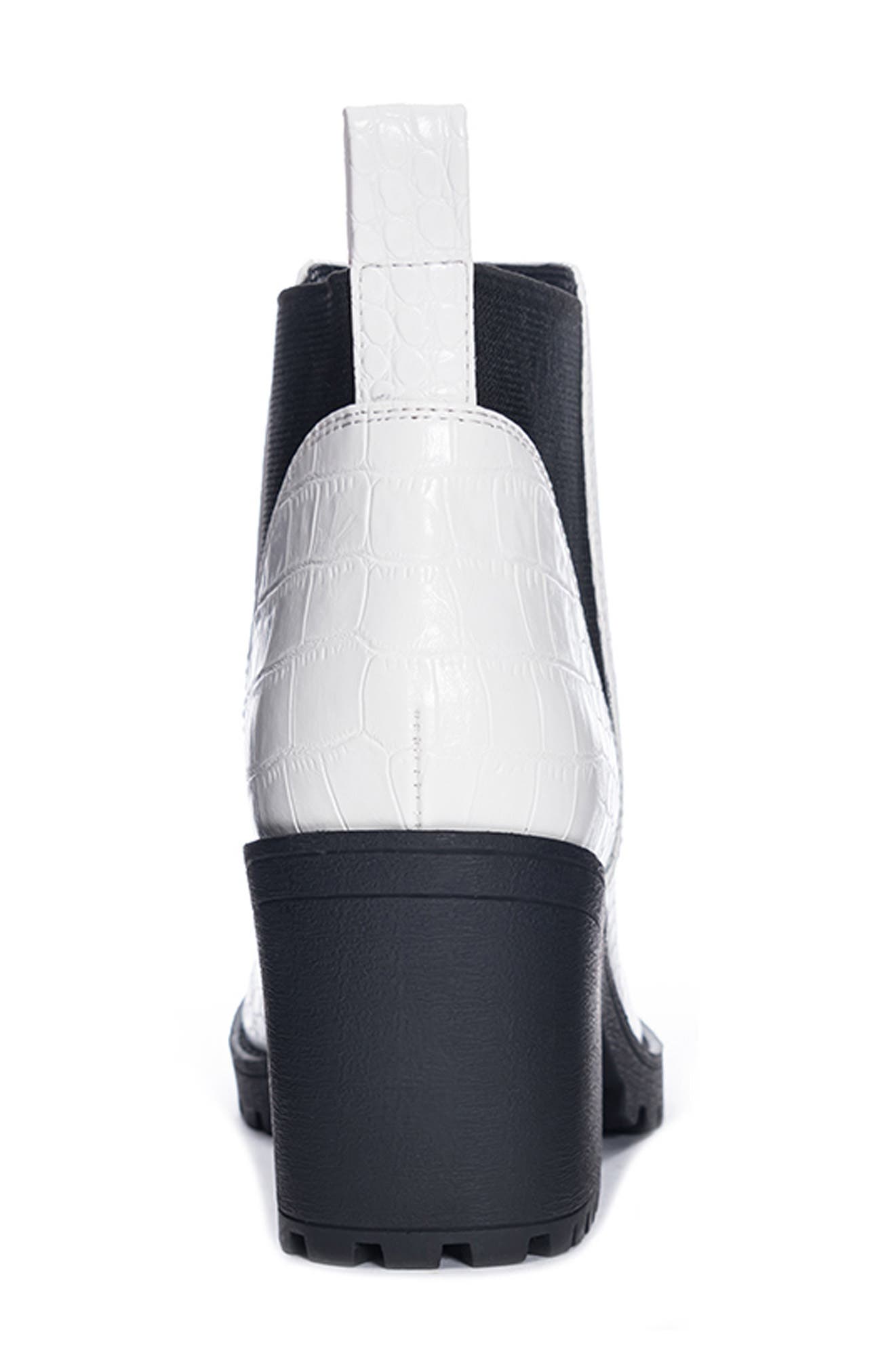 Dirty Laundry Lido Croc Embossed Bootie, Alternate, color, 