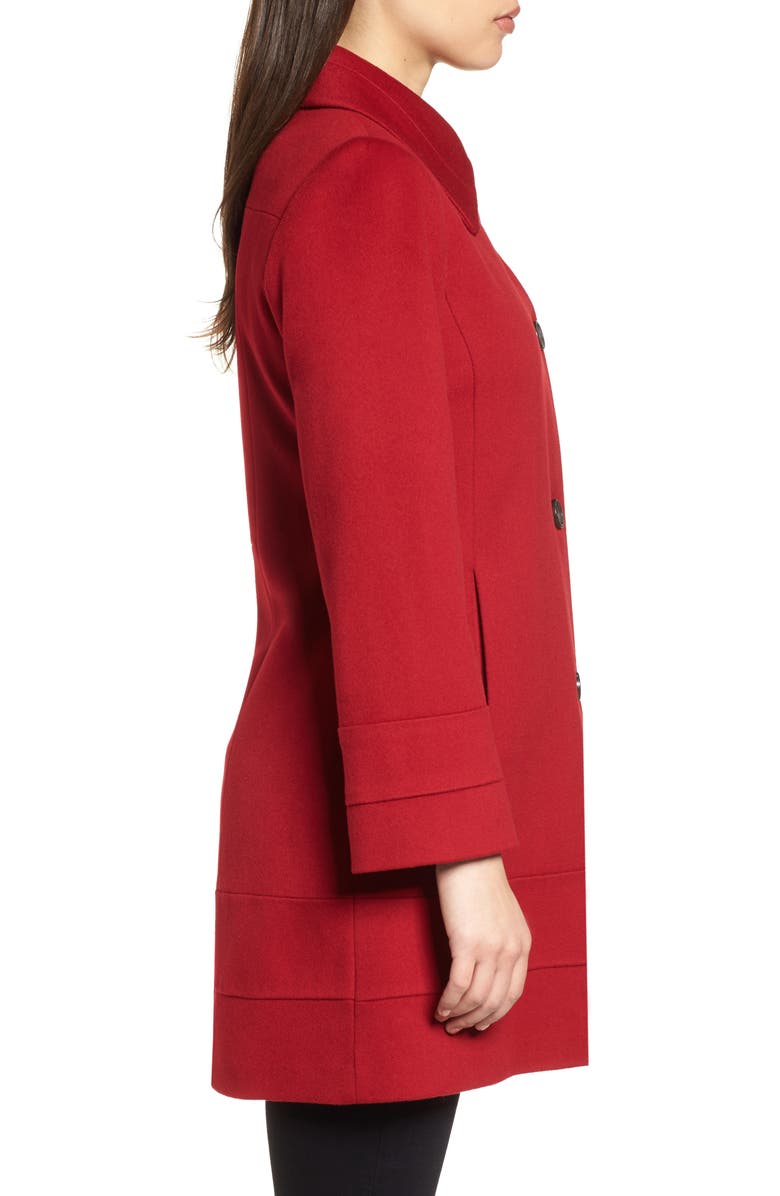 Fleurette Wool Coat, Alternate, color,