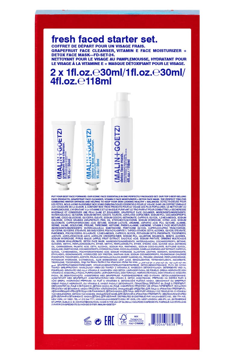 MALIN+GOETZ Fresh Faced Starter Set (Limited Edition) $70 Value, Alternate, color,