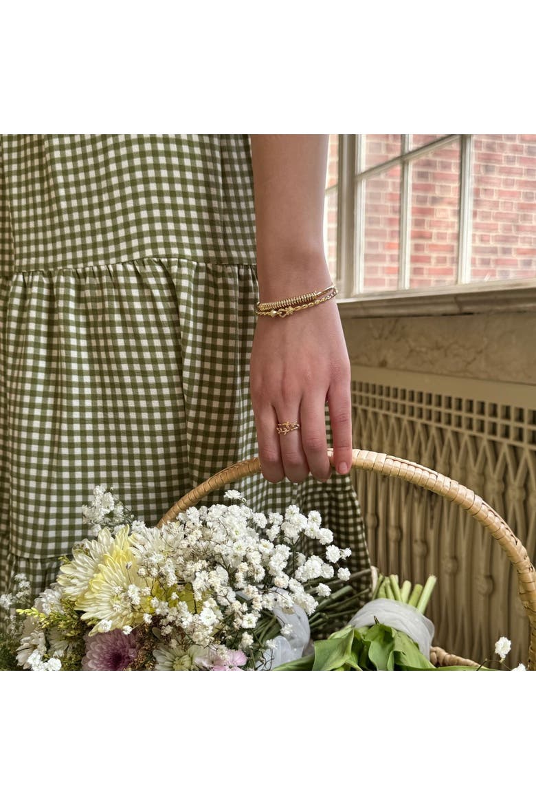 The Somerset Twist Bracelet, Alternate, color, Gold