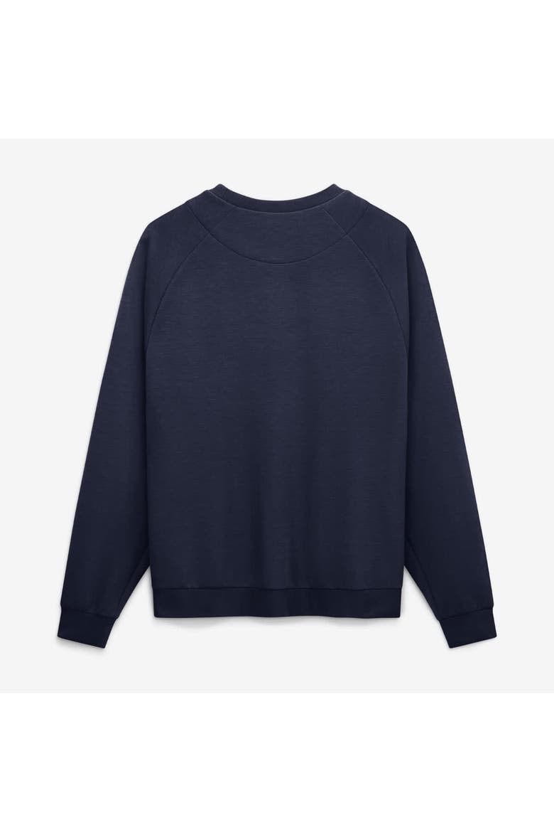 Men's Nike Navy Michigan Wolverines Premium Performance Raglan Dri-FIT Sweatshirt, Alternate, color, Navy