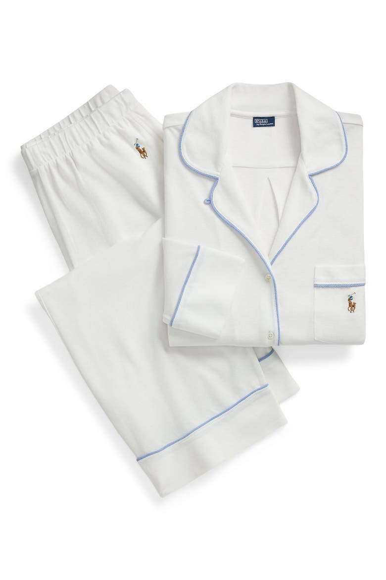 Madison Cotton & Modal Pajamas, Alternate, color, WHITE CLOUD