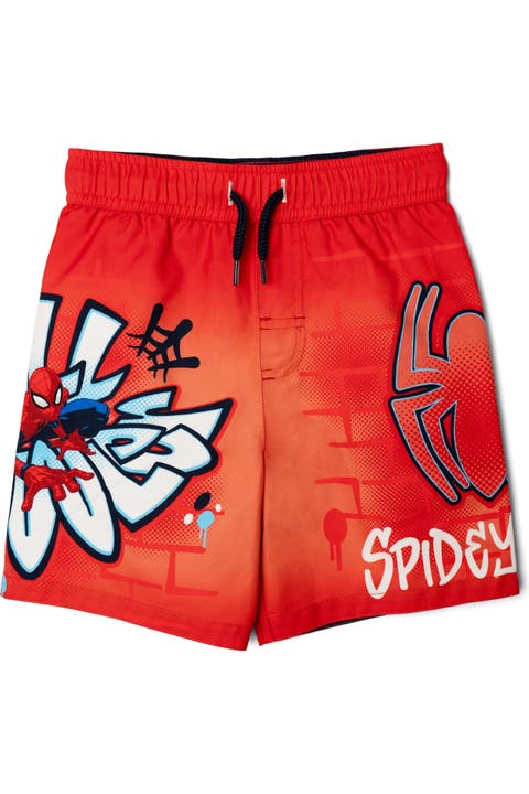 Spider-Man UPF 50+ Swim Trunks