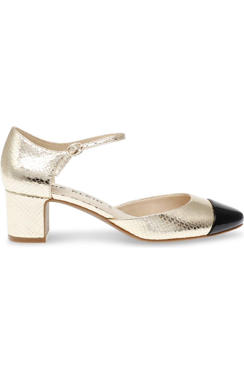 Anne Klein Pizetta Pump, Alternate, color, Light Gold