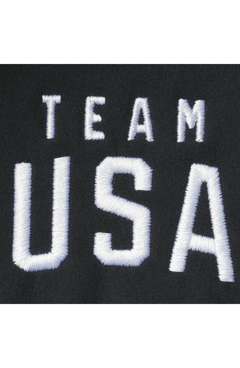 Nike Men's Nike Black Team USA On-Field Quarter-Zip Jacket, Alternate, color, 