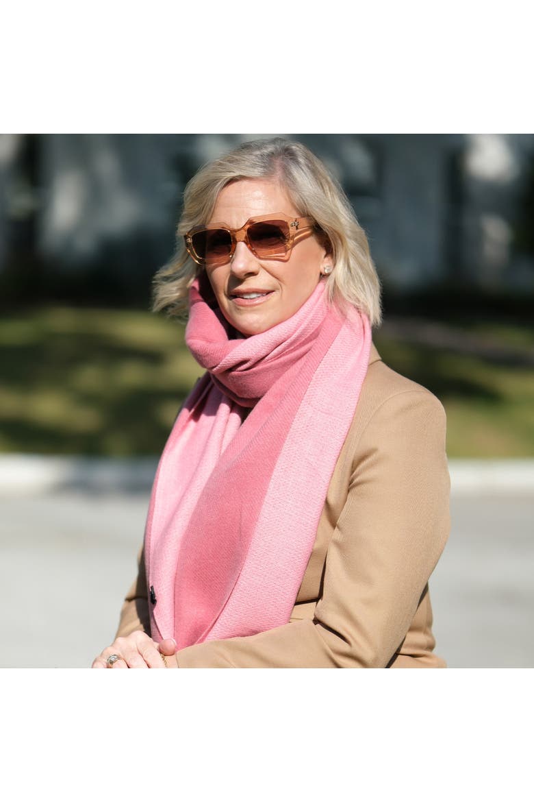 The Victoria Scarf, Alternate, color, Cranberry