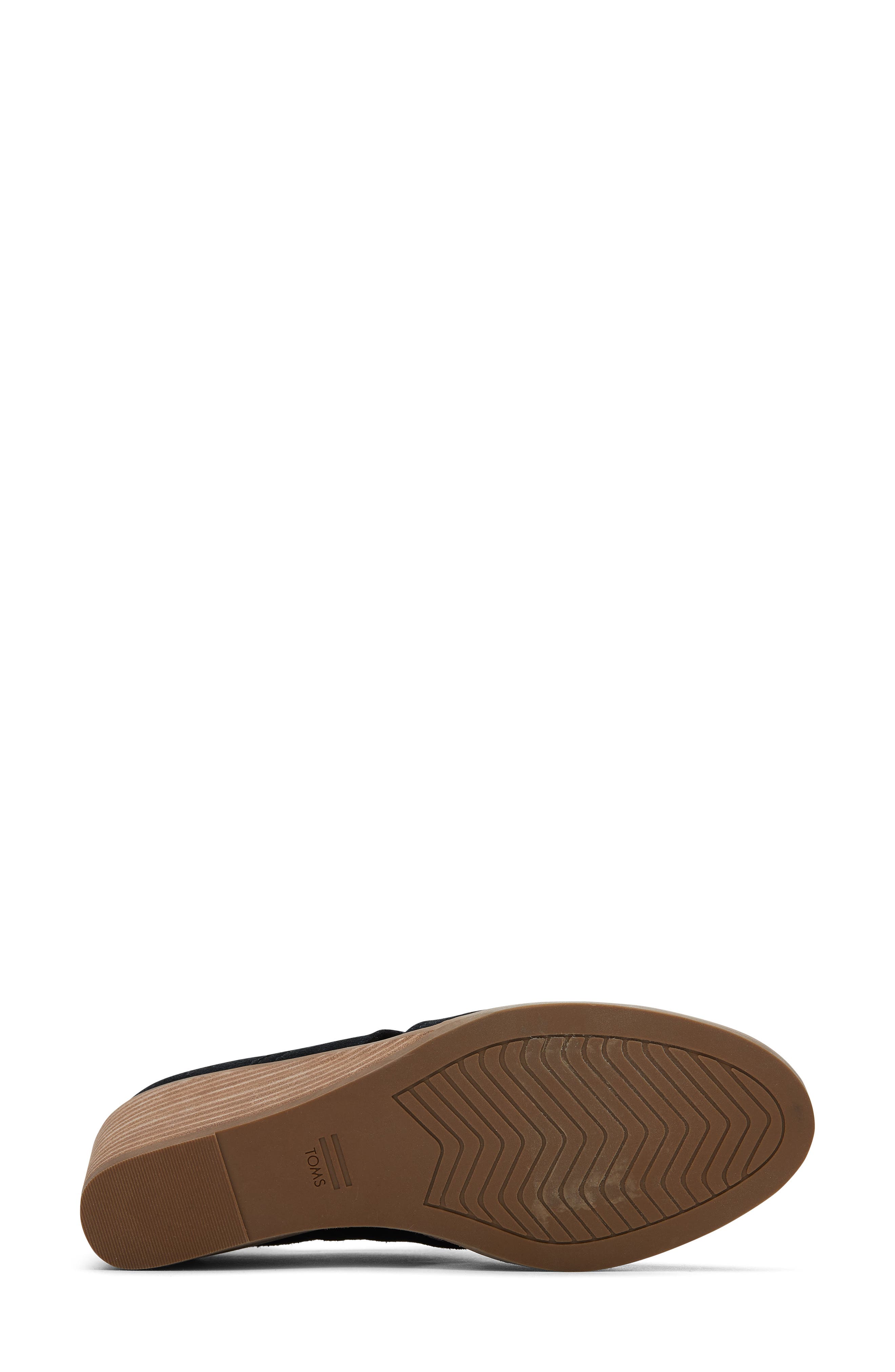 TOMS Kallie Cutout Wedge Bootie, Alternate, color, 