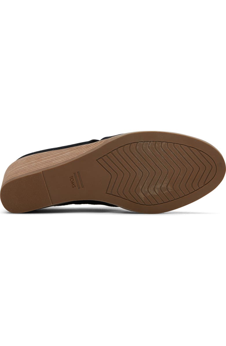 TOMS Kallie Cutout Wedge Bootie, Alternate, color,
