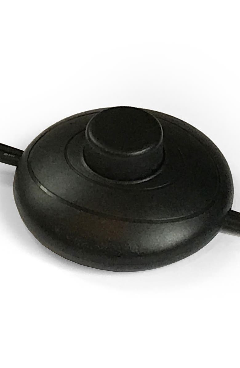 ADDISON AND LANE Agnolo Blackened Bronze Floor Lamp with White Milk Glass Shade, Alternate, color,