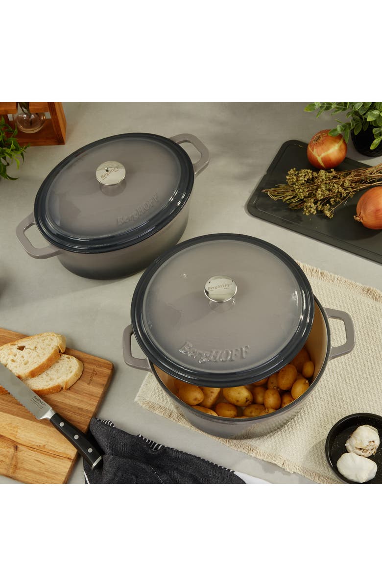 BergHOFF Neo 4-Piece Cast Iron Dutch Oven Cookware Set, Alternate, color, 