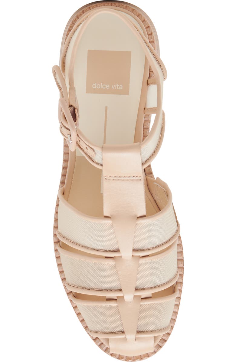 Dolce Vita Holis Mesh Fisherman Sandal, Alternate, color, Praline Mesh