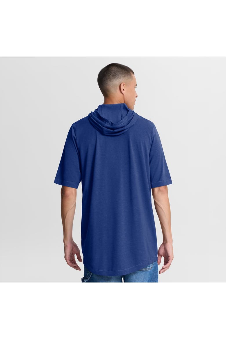 Men's Nike Royal New York Mets Arched Wordmark Tri-Blend Hooded T-Shirt, Alternate, color, Royal
