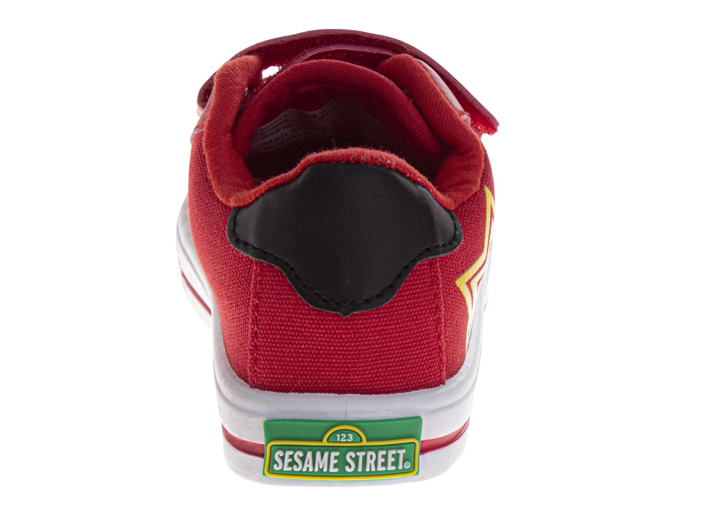 Sesame Street<sup>®</sup> Happy Elmo Casual Sneakers Kids, Alternate, color, Red