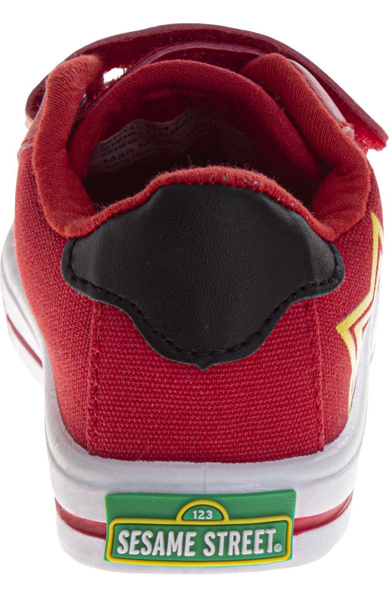 Sesame Street<sup>®</sup> Happy Elmo Casual Sneakers Kids, Alternate, color, Red
