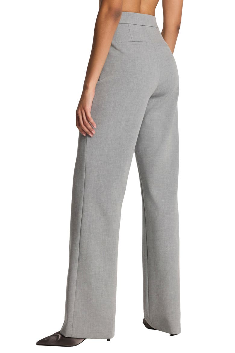 SPANXsupersmooth™ WellSuited 360 High Waist Wide Leg Pants, Alternate, color, HEATHER GREY