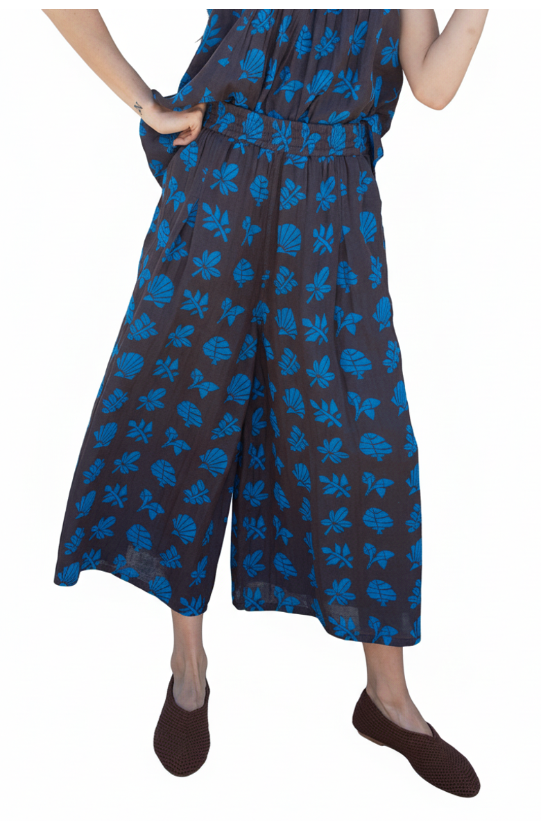 Ace & Jig Jo Midi Wide Legged Culottes, Main, color, Java