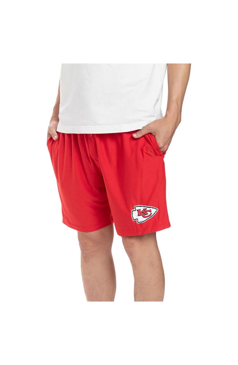 CONCEPTS SPORT Men's Concepts Sport Red Kansas City Chiefs Gauge Jam Two-Pack Shorts Set, Main, color,