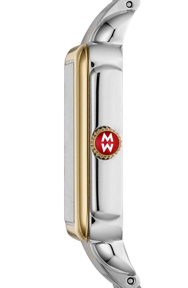 MICHELE Deco II Mid 16mm Bracelet Watchband, Alternate, color, 