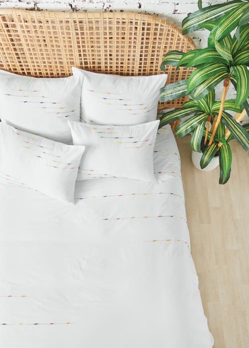 Carol & Frank Raina Cotton Standard Pillow Sham In White