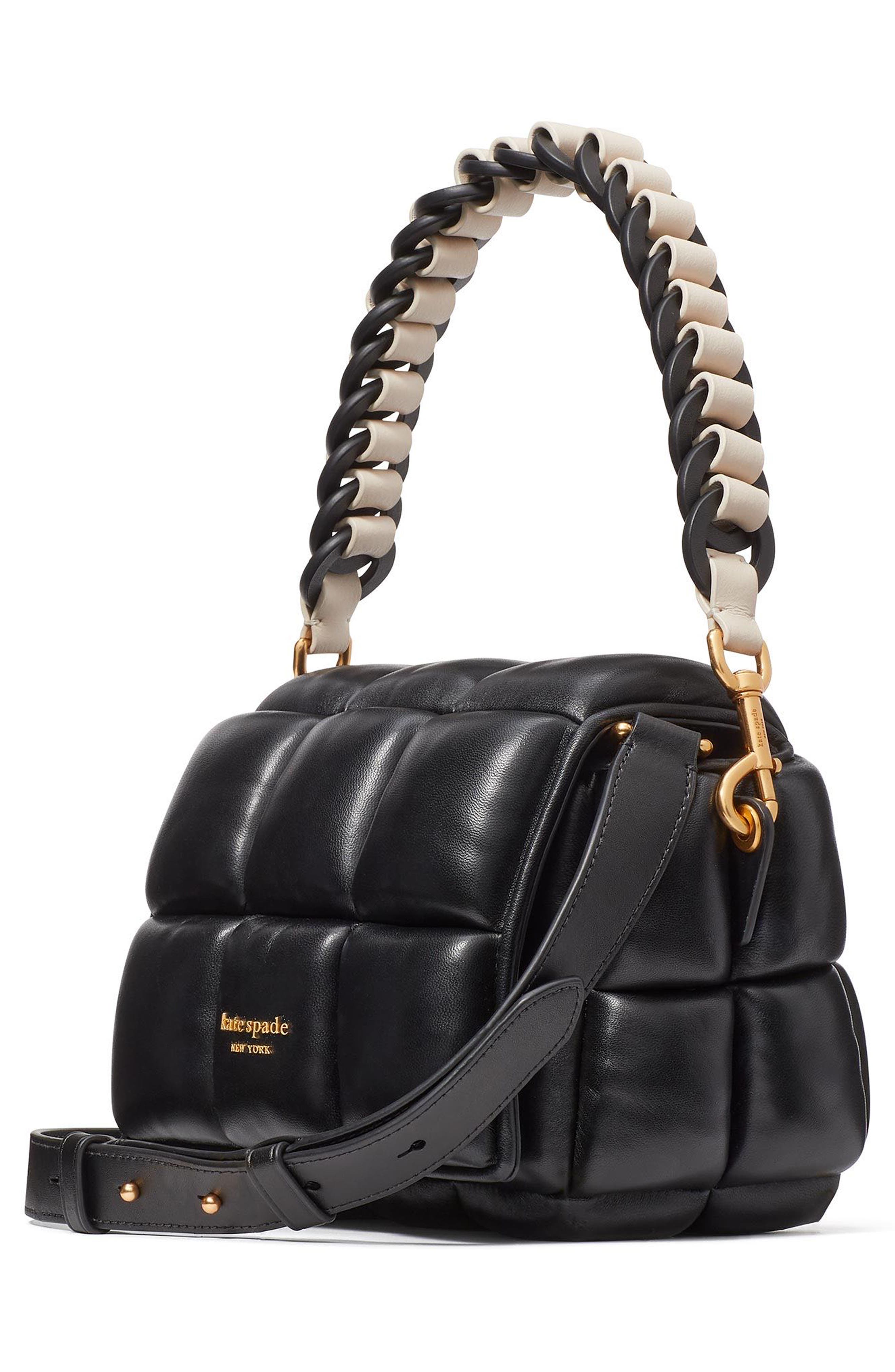 Kate Spade New York boxxy quilted leather crossbody, Alternate, color, 